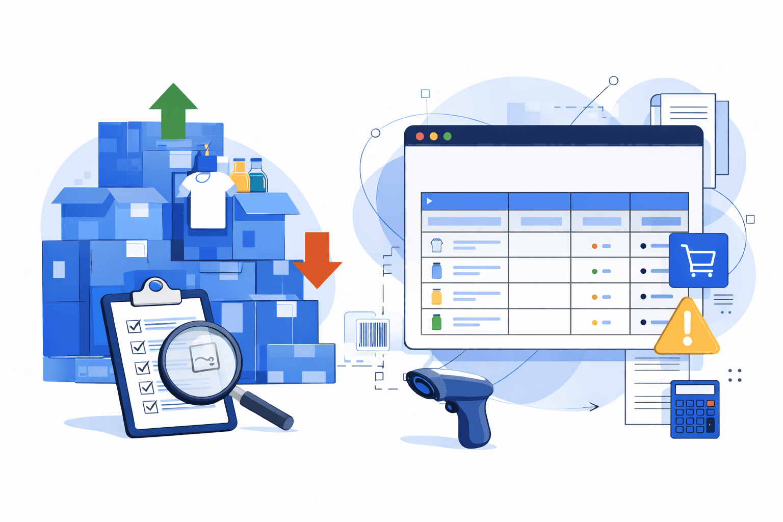 Warenwirtschaft und Lagerverwaltung