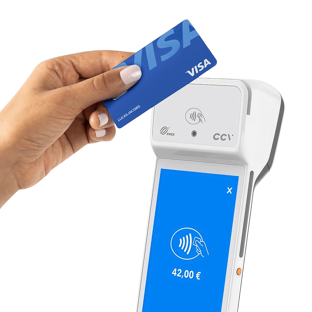 Kartenterminal für bargeldlose Zahlungen