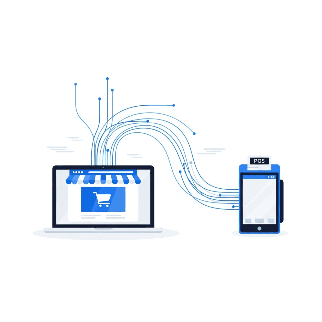 Onlineshop-Anbindung an Kassensystem